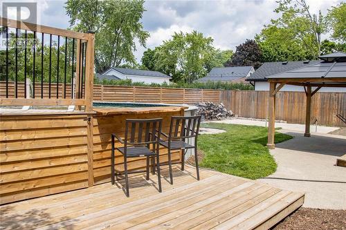 800 Rosedale Avenue, Sarnia, ON - Outdoor With Deck Patio Veranda With Exterior