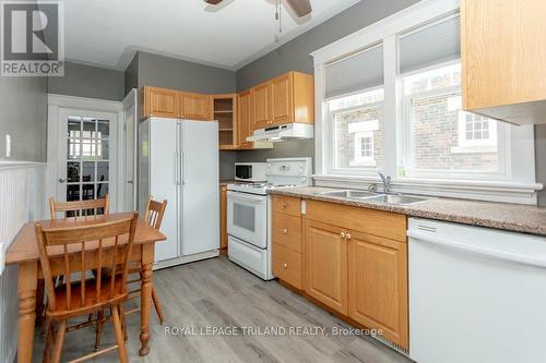 9 Erie Avenue, London, ON - Indoor Photo Showing Kitchen With Double Sink