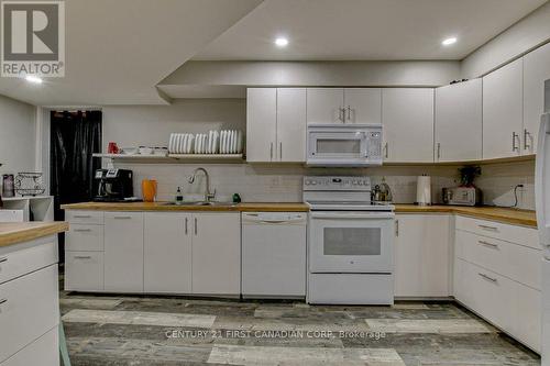 11 Woodborough Street, London, ON - Indoor Photo Showing Kitchen With Double Sink