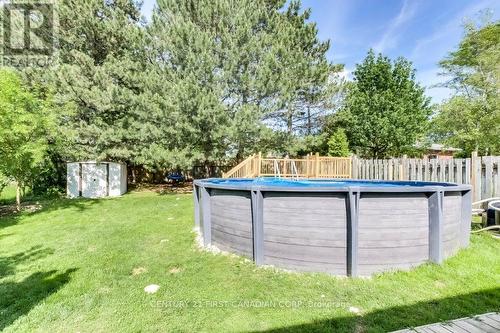 11 Woodborough Street, London, ON - Outdoor With Above Ground Pool With Backyard