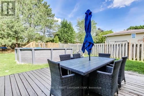 11 Woodborough Street, London, ON - Outdoor With Above Ground Pool With Deck Patio Veranda