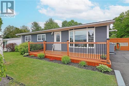 18 Bird Street, Nackawic, NB - Outdoor With Deck Patio Veranda