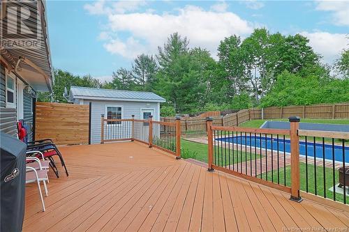 18 Bird Street, Nackawic, NB - Outdoor With Deck Patio Veranda With Exterior