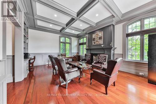 1420 Stavebank Road, Mississauga (Mineola), ON - Indoor With Fireplace