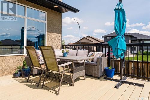 406 Wilkins Crescent, Saskatoon, SK - Outdoor With Deck Patio Veranda With Exterior