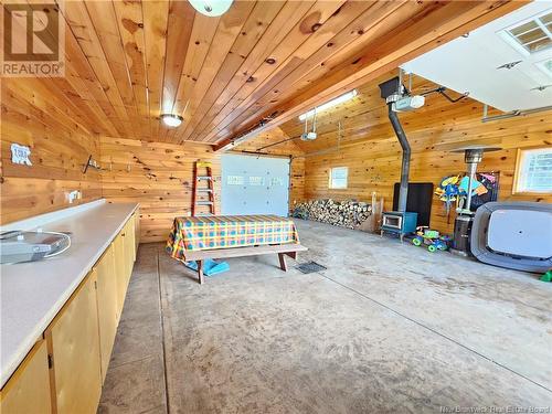 520 Route 385, Lorne, NB - Indoor Photo Showing Garage