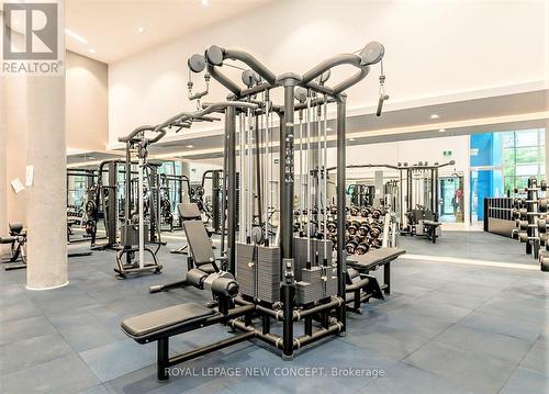 3611 - 161 Roehampton Avenue, Toronto, ON - Indoor Photo Showing Gym Room