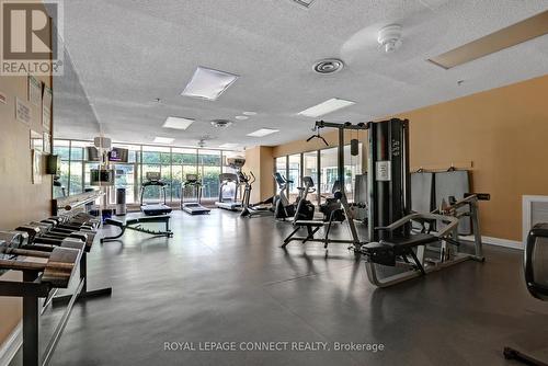 1217 - 1880 Valley Farm Road, Pickering, ON - Indoor Photo Showing Gym Room