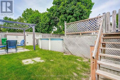 2661 Council Ring Road, Mississauga, ON - Outdoor With Above Ground Pool With Deck Patio Veranda