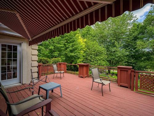 Balcon - 212 Ch. De La Pente-Douce, Saint-Sauveur, QC - Outdoor With Deck Patio Veranda With Exterior