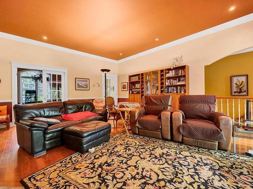 Salon - 212 Ch. De La Pente-Douce, Saint-Sauveur, QC - Indoor Photo Showing Living Room