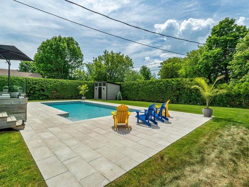 Pool - 1115 Rue Pascal, Sherbrooke (Les Nations), QC - Outdoor With In Ground Pool With Backyard