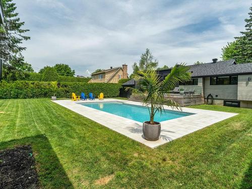 Pool - 1115 Rue Pascal, Sherbrooke (Les Nations), QC - Outdoor With In Ground Pool With Backyard