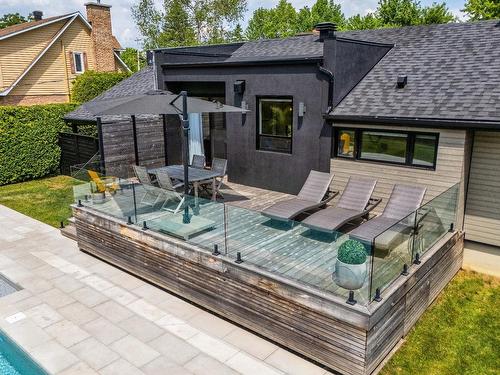 Patio - 1115 Rue Pascal, Sherbrooke (Les Nations), QC - Outdoor With In Ground Pool With Exterior