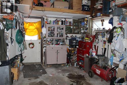 47 Bantry Street, Lanigan, SK - Indoor Photo Showing Garage