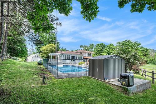 1388 Fallbrook Road, Balderson, ON - Outdoor With In Ground Pool