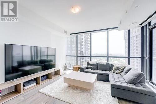 2603 - 2916 Highway 7 Road, Vaughan, ON - Indoor Photo Showing Living Room