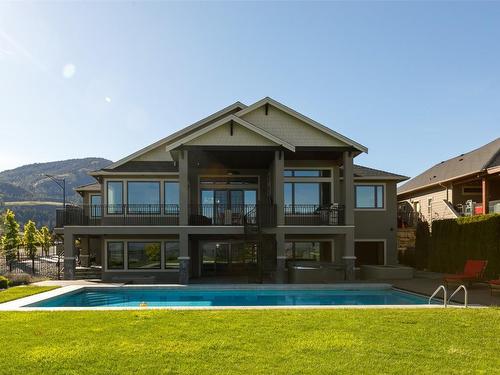 1804 Birkdale Avenue, Kelowna, BC - Outdoor With In Ground Pool