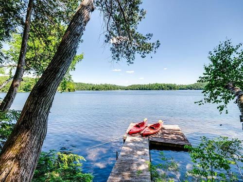 Bord de l'eau - 20 Ch. Du Saphir, Val-Des-Monts, QC - Outdoor With Body Of Water With View