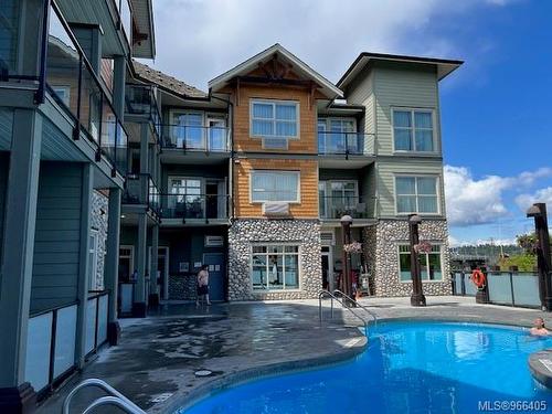 103D-1800 Riverside Lane, Courtenay, BC - Outdoor With In Ground Pool With Facade