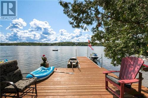 1219 Leedale Avenue, Sudbury, ON - Outdoor With Body Of Water With Deck Patio Veranda With View