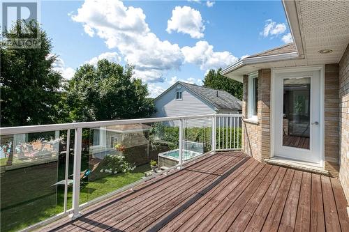 1219 Leedale Avenue, Sudbury, ON - Outdoor With Deck Patio Veranda With Exterior