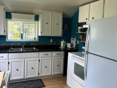 5928 5Th Ave, Blue River, BC - Indoor Photo Showing Kitchen With Double Sink