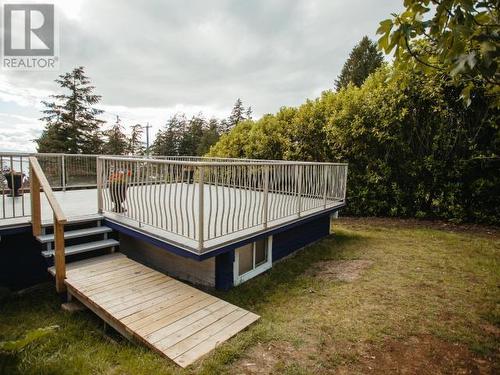 3470 Marine Ave, Powell River, BC - Outdoor With Deck Patio Veranda With Exterior