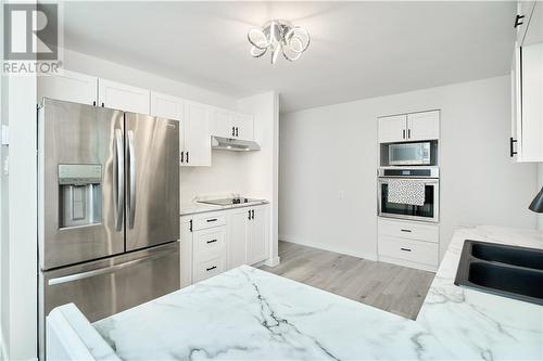 180 Drummond Street, Moncton, NB - Indoor Photo Showing Kitchen With Double Sink