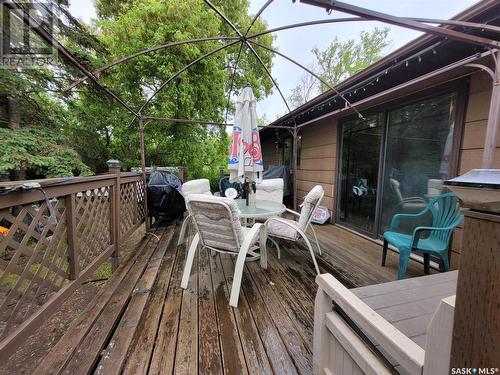 828 St Annes Avenue, Bruno, SK - Outdoor With Deck Patio Veranda With Exterior