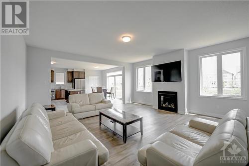 Family Room - 182 Yearling Circle, Ottawa, ON - Indoor Photo Showing Living Room With Fireplace