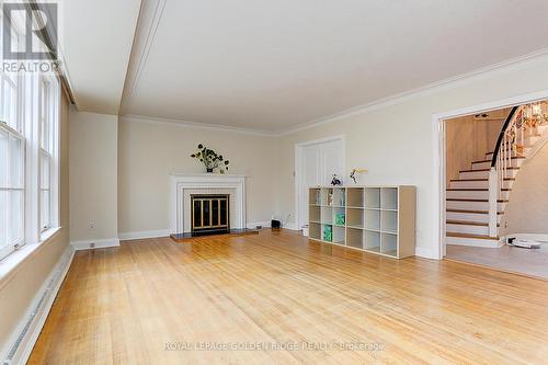 2 Farmingdale Road, Toronto, ON - Indoor Photo Showing Living Room With Fireplace