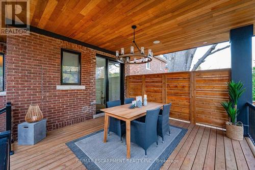 61 Flatt Avenue, Hamilton, ON - Outdoor With Deck Patio Veranda With Exterior