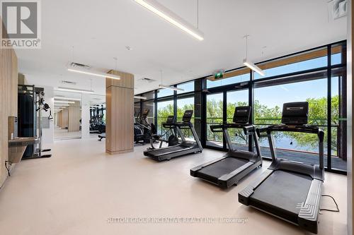 911 - 185 Dunlop Street E, Barrie, ON - Indoor Photo Showing Gym Room