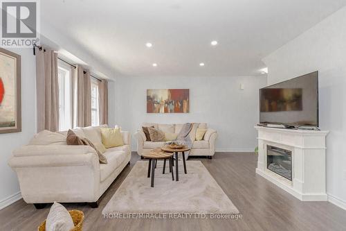 17 Billiter Road, Brampton, ON - Indoor Photo Showing Living Room With Fireplace