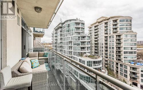 910 - 5 Marine Parade Drive, Toronto, ON - Outdoor With Balcony