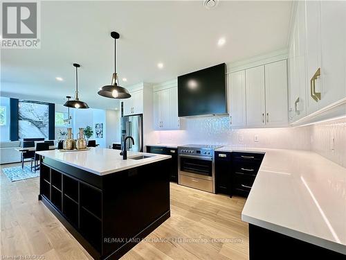 901 Bogdanovic Way, Huron-Kinloss, ON - Indoor Photo Showing Kitchen With Double Sink With Upgraded Kitchen