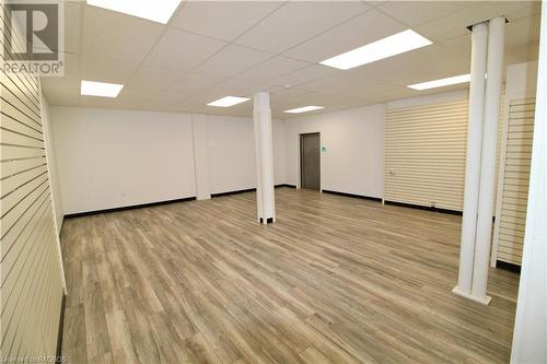 Commercial unit, back parking lot exit - 303/305 10Th Street, Hanover, ON 