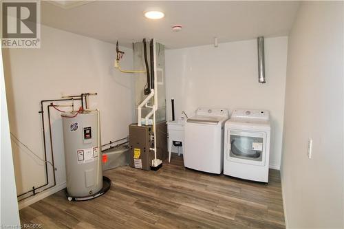 Apartment 2 utility room & laundry - 303/305 10Th Street, Hanover, ON 