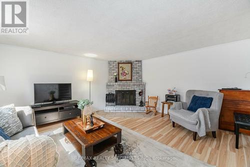 62 Pluto Drive, Brampton, ON - Indoor Photo Showing Living Room With Fireplace