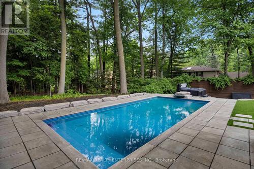 267 Kenollie Avenue, Mississauga (Mineola), ON - Outdoor With In Ground Pool With Backyard