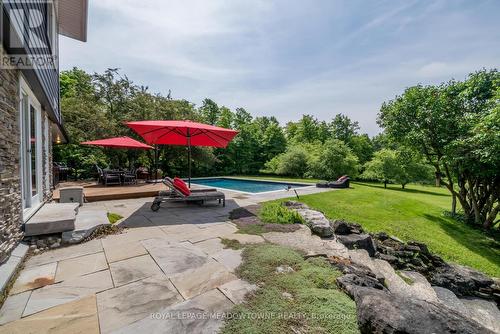 15028 Rockside Road, Caledon, ON - Outdoor With In Ground Pool