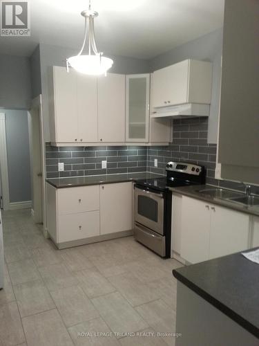 1233 York Street, London, ON - Indoor Photo Showing Kitchen With Double Sink