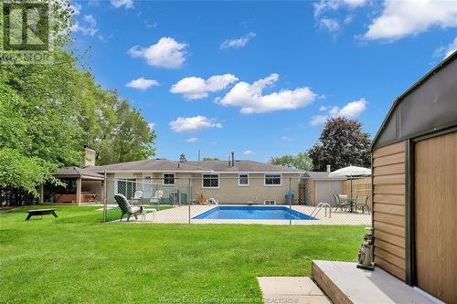 2720 Bouffard, Lasalle, ON - Outdoor With In Ground Pool With Backyard With Exterior