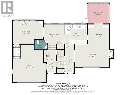 Main Floor Plan - 427 Meadow Park Place, Ottawa, ON - Other