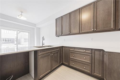 14 Broddy Avenue, Brantford, ON - Indoor Photo Showing Kitchen With Double Sink