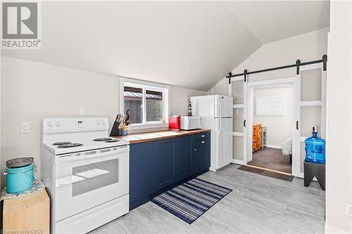 1132 Dyers Bay Road, Miller Lake, ON - Indoor Photo Showing Kitchen