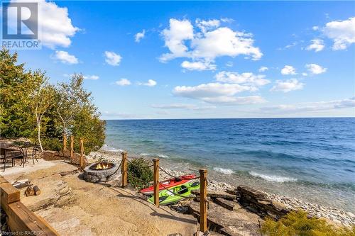 1132 Dyers Bay Road, Miller Lake, ON - Outdoor With Body Of Water With View