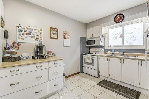 14 Colgate Court, Hamilton, ON - Indoor Photo Showing Kitchen With Double Sink