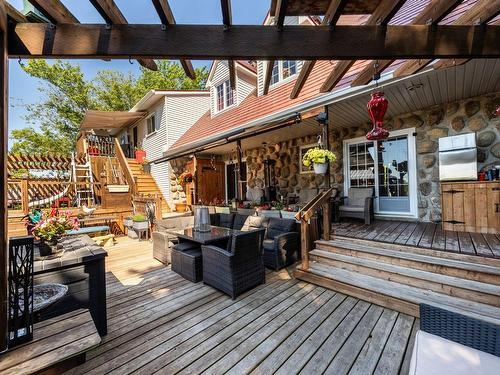 Terrasse - 131 Rue Des Blés-D'Or, Saint-Jean-Sur-Richelieu, QC - Outdoor With Deck Patio Veranda With Exterior